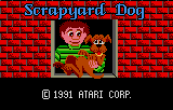 Scrapyard Dog title screen for Atari Lynx